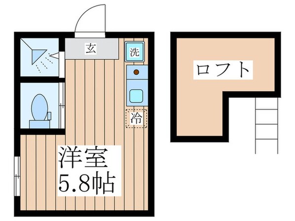 リージェンシー武蔵関の物件間取画像